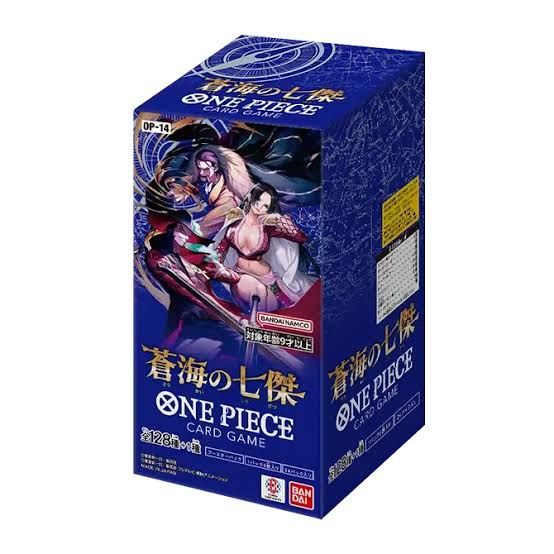 [1 BOX] One Piece Card Game The Azure Seven Seas [OP-14] - Japanese Version