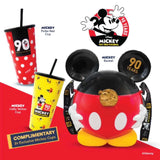 Mickey Mouse 90th Anniversary Collection - Popcorn Bucket & Reusable Straw