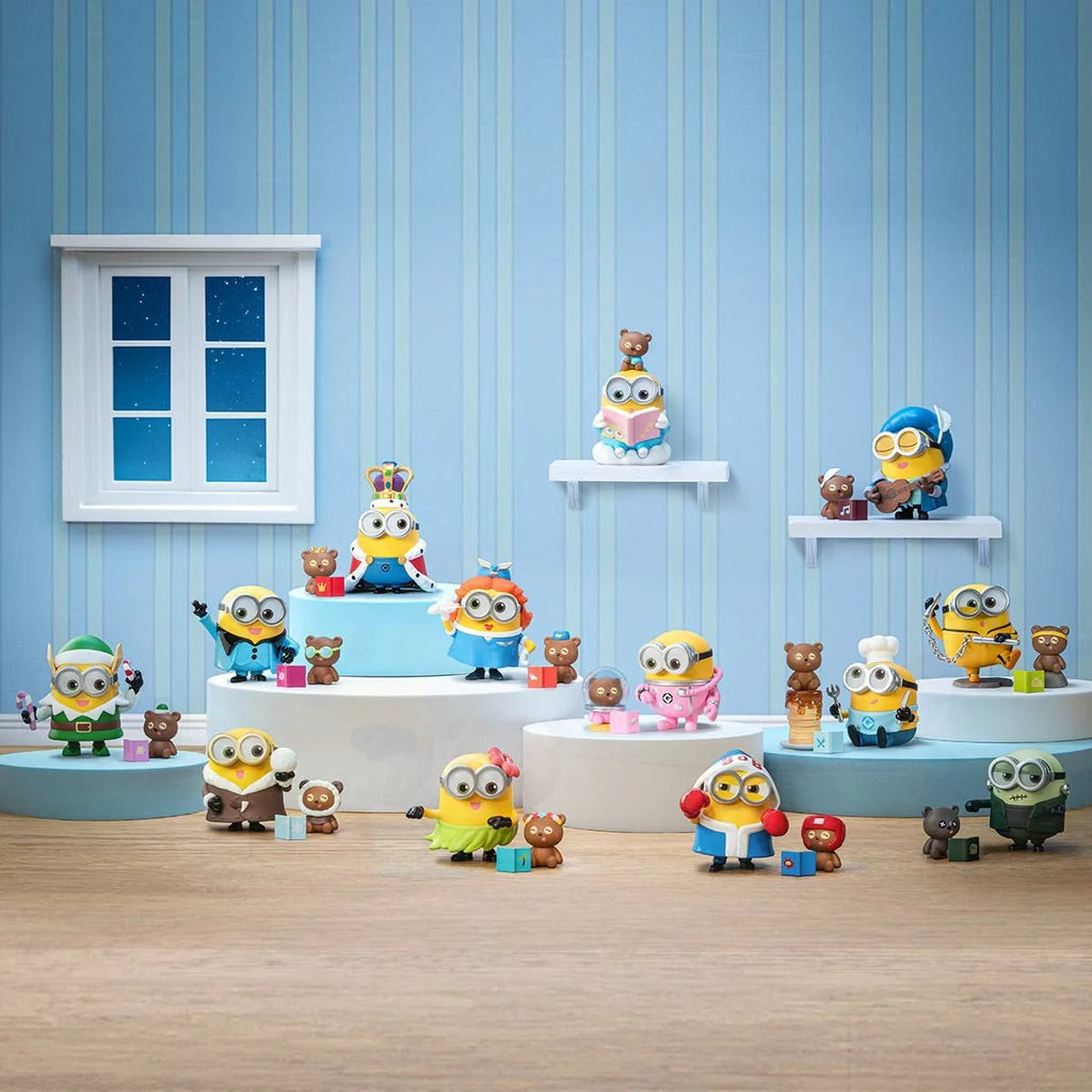 POP MART Minions Bedtime Stories by Bob and Tim Series Figures (Blind Box)