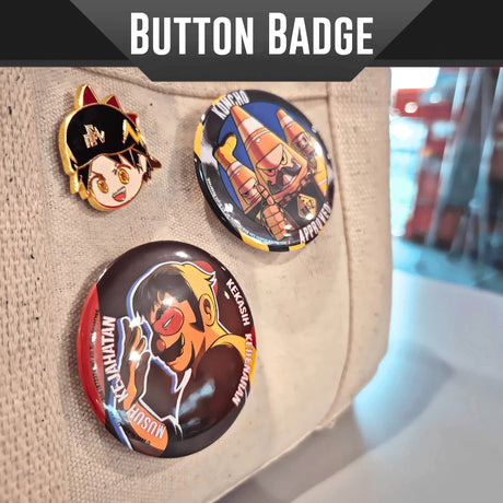 Monsta Button Badge (Randomised)