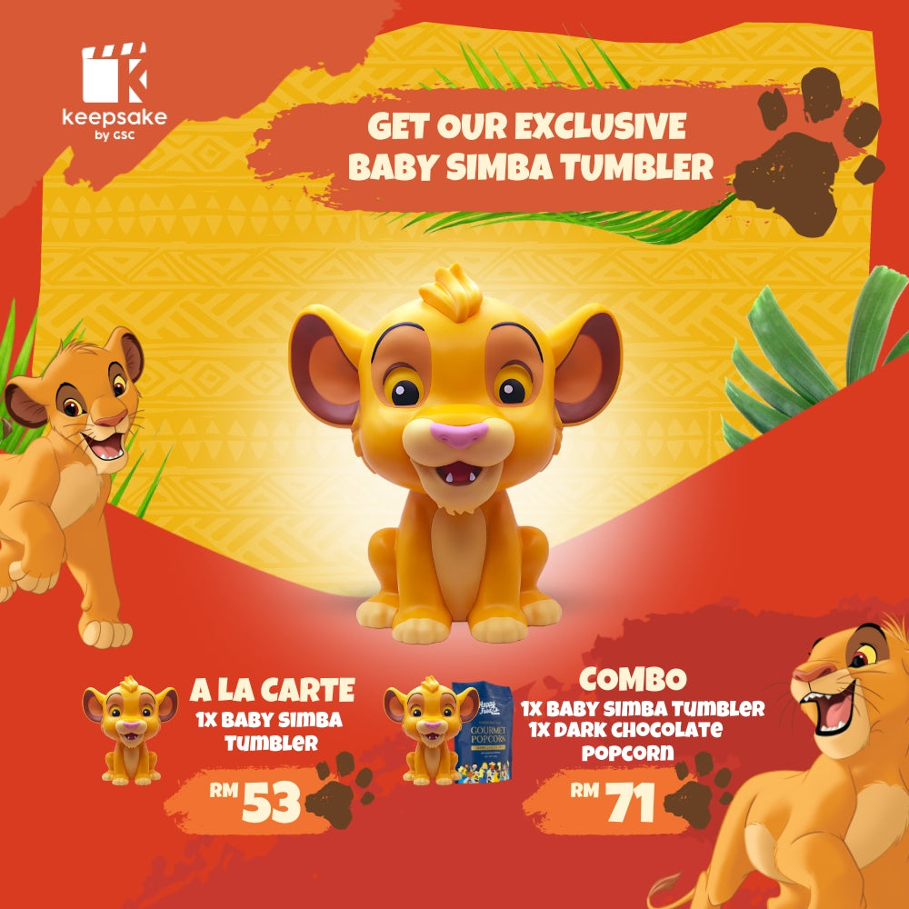 GSC Exclusive The Lion King Baby Simba Tumbler