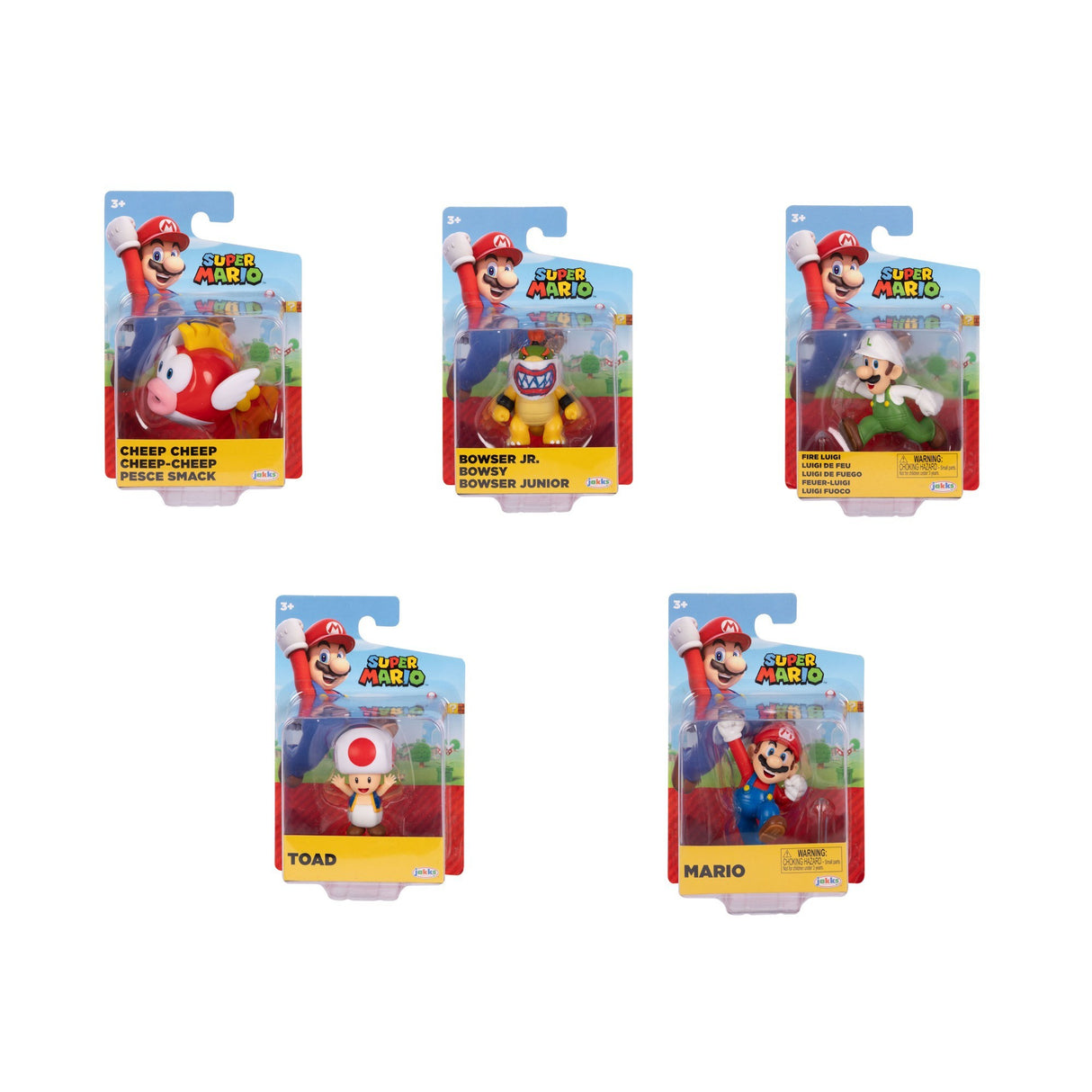 Super Mario 2.5-inch Action Figure W53 (Assorted)