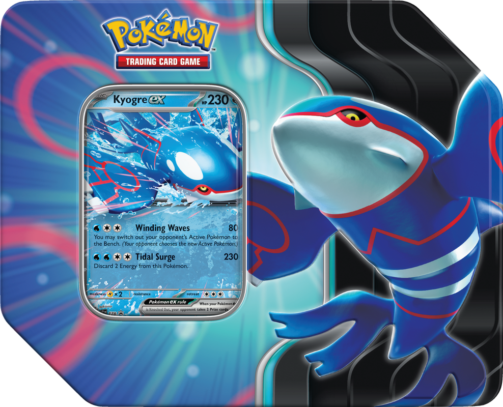 Pokemon TCG Spring Ex Tin Assorted 100-10148